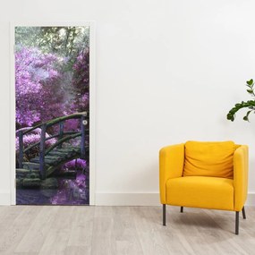 Fototapeta na dvere - Mystická záhrada (95x205cm)