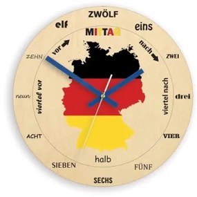 Sammer Detské hodiny na stenu s motívom Nemecka Niemcy