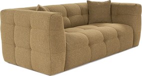 Dvoumístná pohovka Cady 195 cm khaki