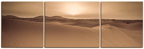 Obraz na plátne - Púšť Sahara - panoráma 5131FC (120x40 cm)