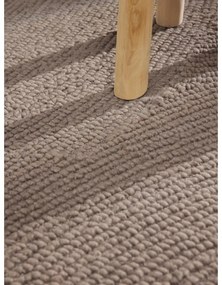 Ručne tkaný vlnený koberec taupe 160x230 cm Eleni Taupe – Hanse Home