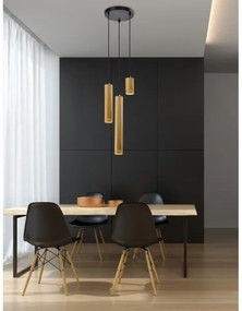 Luster na lanku TUBO 3xGU10/25W/230V