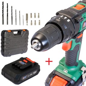 ASIST Aku vŕtačka 18V Li-Ion, 2-rýchlostná s příklepom