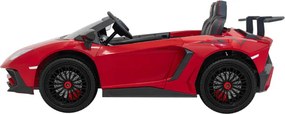 Detské elektrické autíčko Lamborghini Aventador SV 24 V červené
