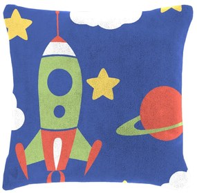 Mistral home Detský vankúšik baránok Mistral Home Space vesmírne lode 40x40 cm