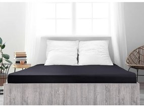 4Home jersey prestieradlo Ideál čierna, 160 x 200 cm