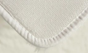 BO-MA, Kúpeľňová predložka Rabbit New ivory, 60x90, biela, kúpeľňa