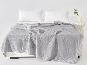 Chladiaca letná prikrývka CELIA, sivá Rozmer: 140 x 200 cm