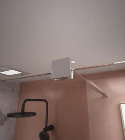 Erga Paris, sprchová zástena Walk-In 30x200 cm, 8mm číre sklo, chrómový profil, ERG-V02-PARIS-030x200-CL-CR