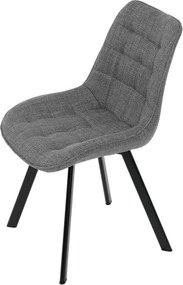 Jedálenská stolička sivá HC-465 GREY2