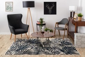 Koberec HEOS 78561 krém / nebeský DŽUNGĽA