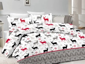 XPOSE® Francúzske bavlnené Renforcé obliečky LYANA - sivé