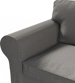 Poťah na sedačku Ektorp (nerozkladá sa, pre 2 osoby) farba produktu sivá látka zapletaná