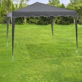 InternetovaZahrada Záhradný pavilon Vivara 3 x 3 m - sivý