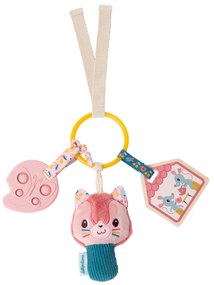 Lilliputiens - Safari krúžok s aktivitami a zrkadielkom - mačička Jeanne