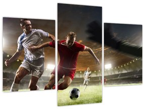 Obraz - Futbalisti v akcii (90x60 cm)