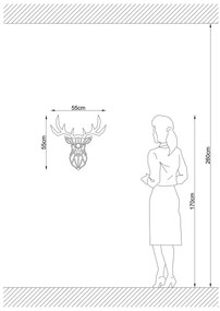 Nástenné svietidlo 1xE27/100W/230V