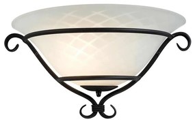 Elstead TCH-WU-BLACK - Nástenné svietidlo TORCHIERE 1xE27/60W/230V