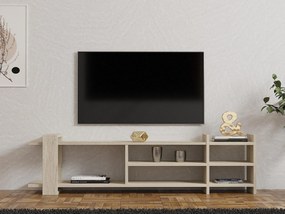 TV stolík/skrinka Zephir (travertín). Akcia -13%. Vlastná spoľahlivá doprava až k Vám domov. 1101329