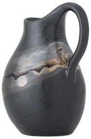 Tmavosivá váza z kameniny (výška 15 cm) Alvena – Bloomingville