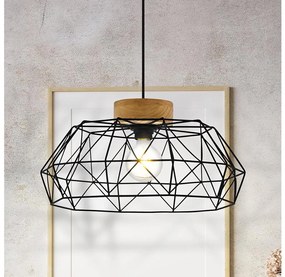 Eglo 44089 - Závesné svietidlo na lanku PADSTOW 1xE27/60W/230V