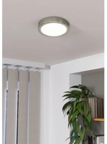Eglo 900583 - stmievateľné LED stropné svietidlo FUEVA LED/11W/230V chróm