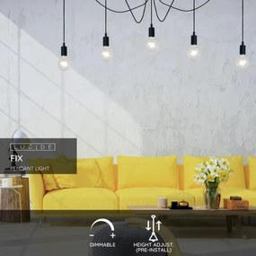 Lucide 08408/05/30 - Luster na lanku FIX MULTIPLE 5xE27/60W/230V pavúk