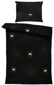 Obliečky Spiderweb Gold (Rozmer: 1x140/220 + 1x90/70)