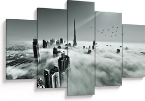 Obraz - Mrakodrapy v Dubai (150x105 cm)