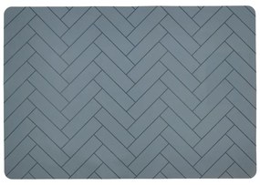 Modré silikónové prestieranie Södahl Tiles, 33 x 48 cm