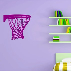 Veselá Stena Samolepka na stenu na stenu Basketbalový kôš Farba: černá