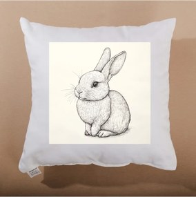 Dekoratívny vankúš Bunny Sketch 40x40 cm EMI