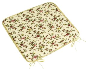 Bellatex Sedák Adela hladký Ružička, 40 x 40 cmcm