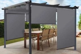 Vodeodolná záhradná pergola-roleta 120 x 225 cm