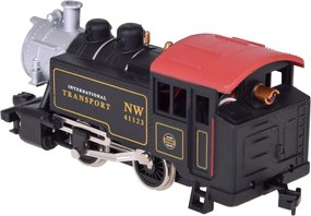 Jokomisiada Elektrický vlak, klasická parná lokomotíva s riadiacou jednotkou H0 1:87 RC0643