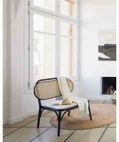 Čierne kreslo Kave Home Doriane