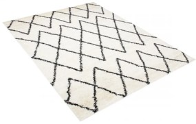 Kusový koberec shaggy Primka krémový 300x400cm