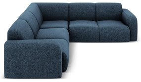 Tmavomodrá rohová pohovka (variabilná/do L) Molino – Micadoni Home