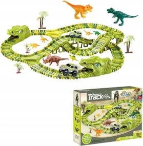 Dinosauria mega autodráha 240 dielikov