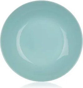 Hlboký tanier Diwali 20 cm, tyrkysové sklo%