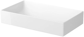 Cersanit Inverto umývadlo 60x35 cm obdĺžnik biela K671-008