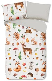 Flanelové detské obliečky na jednolôžko 140x200 cm – Good Morning