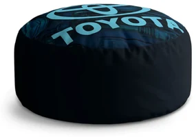 Sablio Taburet Circle Logo Toyota Motor: 40x50 cm