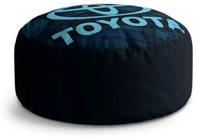 Sablio Taburet Circle Logo Toyota Motor: 40x50 cm