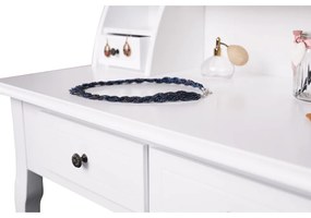 Dekoratívny stolík so stoličkou RODES NEW, biely