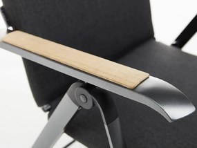 Diamond polohovacie kreslo antracit