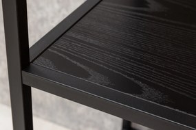 Polica Slim Line 115x80cm čierny jaseň