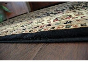 Kusový koberec Royal čierny 70x250cm