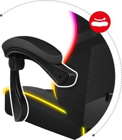 Herná stolička Force 4.4 RGB Black