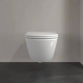 Villeroy & Boch 4670T9R1 - Závesné WC s WC sedátkom SoftClose SUBWAY, keramika/biela